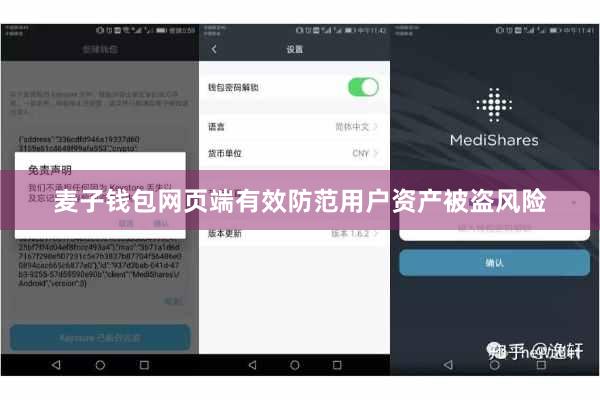 麦子钱包网页端有效防范用户资产被盗风险
